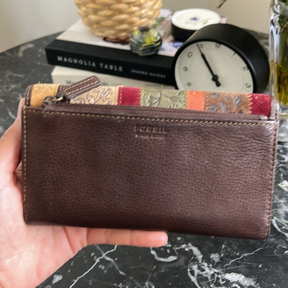 Fossil Wallet Patchwork - image 5